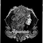 iPhone SE (2020) / 7 / 8 Occult Aquarius Goddess Astrology Sign Zodiac Wicca Witch Case - Aquarius Phone Case for men