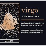 Buzz Unplugged Virgo Zodiac Astrology Poster: Unique Astronomy Boho Wall Art Poster for Home, Office, Bedroom & Living Room Decor - Unframed Posters 8x10 - Virgo Poster for men