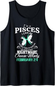 Funny Pisces Zodiac Sign Horoscope Tees & Gifts - Pisces T-Shirt for men