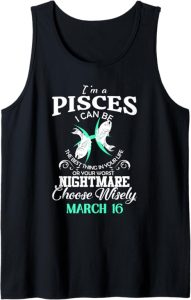 Funny Pisces Zodiac Sign Horoscope Tees & Gifts - Pisces T-Shirt for men