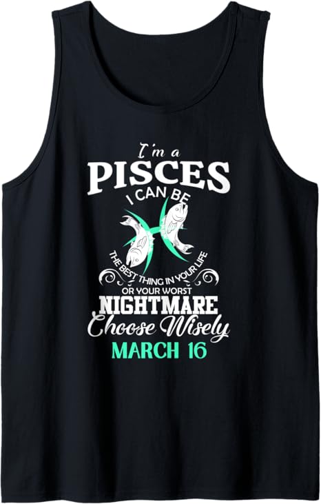 Funny Pisces Zodiac Sign Horoscope Tees & Gifts - Pisces T-Shirt for men
