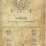 Starotore Virgo Metal Tin Signs Virgo Overview Infographic Aluminum Posters Zodiac Signs Print Retro Plaque Decoration Home Club Bedroom Wall Art Decor 8x12 Inches - Virgo Poster for men