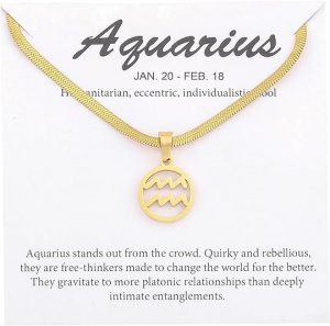 TGOLM - Aquarius Necklace for men