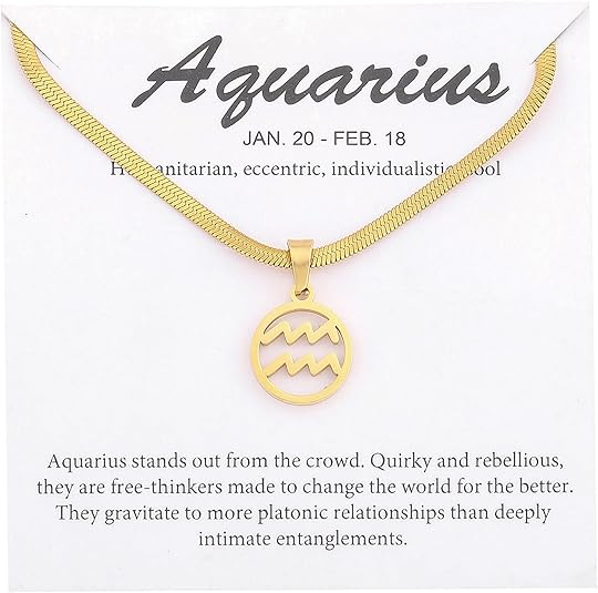 TGOLM - Aquarius Necklace for men