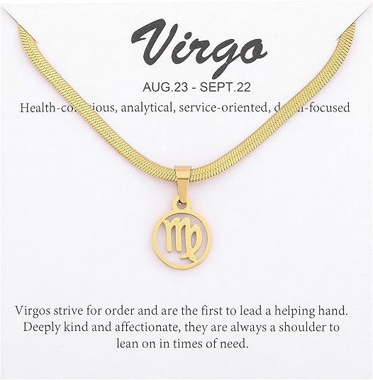 TGOLM - Virgo Necklace for men