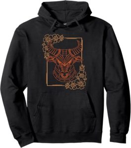 Taurus Bull Astrology Zodiac Sign Pullover Hoodie - Taurus for men
