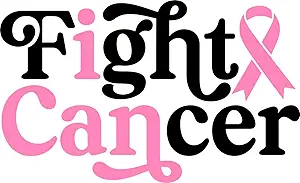 Fight Cancer |Breast Cancer | Awareness Month | Great Gift Idea|Single |5 Inch Magnet | Made in The USA | Car Auto Tool Box RefrigeratorMagnet | FBMMAG11798 - Cancer Car Accessories for men