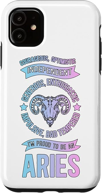iPhone 11 Be An Aries Zodiac Sign Aries Birthday Aries Astrology Case - Aries Phone Case for men
