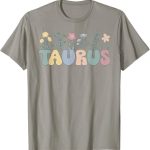 Groovy Taurus Zodiac Sign Taurus Birthday Taurus Horoscope T-Shirt - Taurus for men