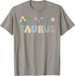Groovy Taurus Zodiac Sign Taurus Birthday Taurus Horoscope T-Shirt - Taurus for men