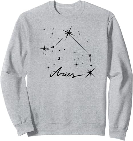 Aries Zodiac Sign, Birthday Aries, Proud Aries Astrology Sweatshirt - Aries Sweatshirt for men