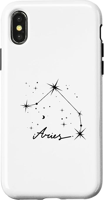 iPhone X/XS Aries Zodiac Sign, Birthday Aries, Proud Aries Astrology Case - Aries Phone Case for men