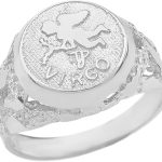 Claddagh Gold - Virgo Ring for men