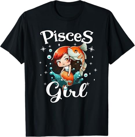 Astrology Zodiac Pisces Gifts For Women Girls - Pisces T-Shirt for men