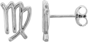 Sabrina Silver - Virgo Earrings for men