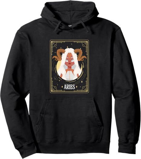 Aries | Horoscope Zodiac Sign | Born In March April Pullover Hoodie - Aries Hoodie for men