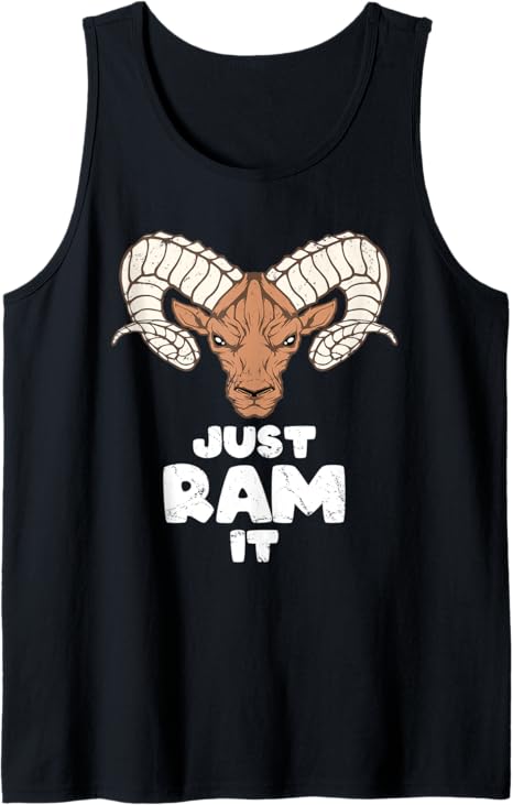 Aries Zodiac Sign Aries Personality Tank Top - Aries T-Shirt for men