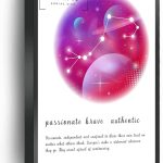 Scorpio Zodiac Canvas Prints Spiritual Wall Art Poster Personalized Birthday Gift For Home Office School Wall Decor Framed Artwork(Metal Framed 12" X 16") - Scorpio Canvas for men