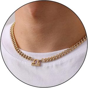 GLITTO - Libra Jewelry for men