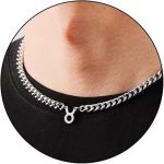 Stocking Stuffers - Zodiac Sign Necklace for Men Boys Women, Stainless Steel Constellation Horoscope Astrology Pendant necklace, Cuban chain 18+2 inches - Taurus for men