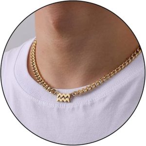 GLITTO - Aquarius Necklace for men