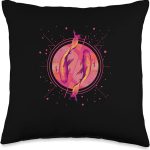 Japanese Glitch Koi Fish Pisces Zodiac Sign for Astrologers Throw Pillow - Pisces Pillow for men