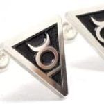 Handmade - Virgo Earrings for men