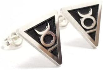 Handmade - Virgo Earrings for men