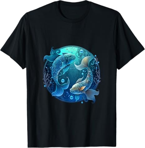 Luna month designs - Pisces T-Shirt for men
