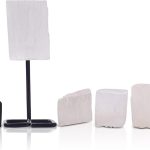 Zodiac Sign Taurus Power Crystal Set of 5- Selenite for Higher Consciousness • Connection • SHELTER • Purity • Balance • Cleanse- 3 Healing Stones, 1 Specimen Stone & 1 SHUNGITE Protection Chip - Taurus for men