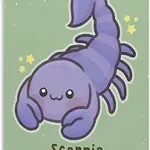 Scorpio Zodiac Birthday Gift, Astrology Scorpio Animal Drawing, Zodiac Sign Poster, Wall Art Print Canvas Art Poster and Wall Art Picture Print Modern Family Bedroom Decor Posters 24x36inch(60x90cm) - Scorpio Canvas for men