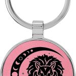 Enthoozies - Leo Keychain for men