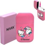NIVEK Kitty Cat Lighter Y2k 12 Consetellations Horoscope Astrology Zodiac Birth Signs Pretty Pink Flame Kawaii Collectable Japanese Cool Accesories (Pisces) - Pisces for men