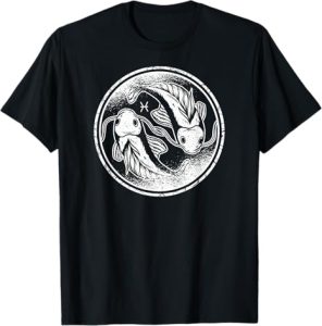 Pisces Sign Medallion Products - Pisces T-Shirt for men