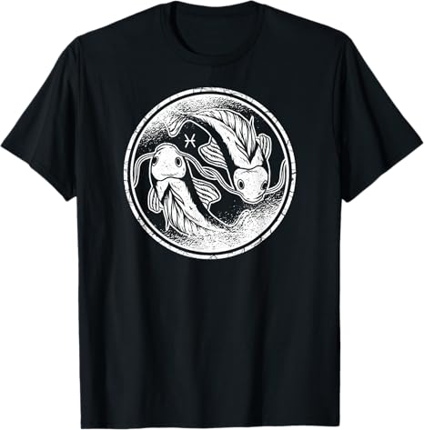Pisces Sign Medallion Products - Pisces T-Shirt for men