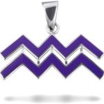 Claddagh Gold - Aquarius Necklace for men