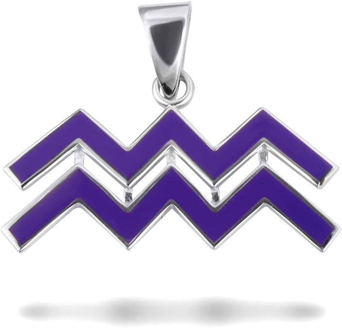 Claddagh Gold - Aquarius Necklace for men