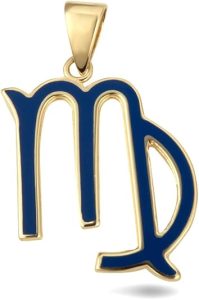 Claddagh Gold - Virgo Necklace for men