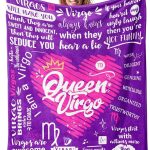 Virgo Gifts for Women - Virgo Zodiac Gifts, Throw Blanket 50" 60" - Virgo Blanket for men
