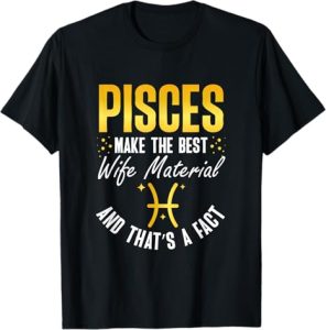 Zodiac Sign Spot - Pisces T-Shirt for men