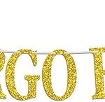 Big Virgo Energy Banner, Virgo Season August/Sept. Birthday Party Decor - 12 Constellation Theme Birthday Party Decorations Supplies, Gold Glitter - Virgo Poster for men