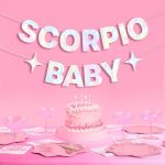 xo, Fetti Scorpio Baby Birthday Party Iridescent Foil Banner - 5 Ft. | Zodiac Scorpio, Horoscope, Astrology Bday Party Decorations Gift - Scorpio Products for men