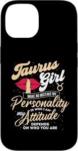 Taurus Girl - Zodiac Sign Horoscope Astrology Astrologer Case for iPhone 14 - Taurus Phone Case for men