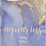 iPhone 14 Aquarius Star Zodiac Sign Constellation Astrology Purple Case - Aquarius Phone Case for men