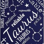 Taurus Zodiac Sign Astrology Night Sky Dark Blue Pattern Case for iPhone 13 - Taurus Phone Case for men