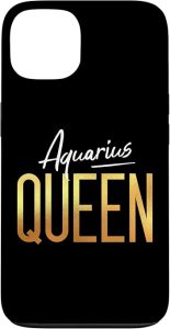 Aquarius Queen / Aquarius Women Birthday Astrology Sign Case for iPhone 13 - Aquarius Phone Case for men