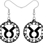 LONYOO - Taurus Earrings for men