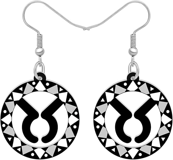 LONYOO - Taurus Earrings for men