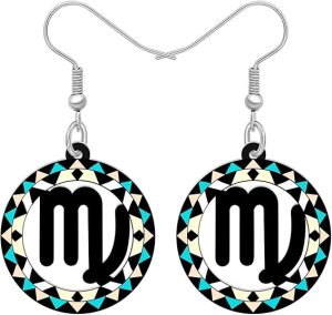 LONYOO - Virgo Earrings for men