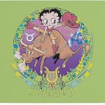 CafePress Betty Boop Zodiac Sign Taurus Non-Slip Rubber Gaming Mousepad - Taurus for men